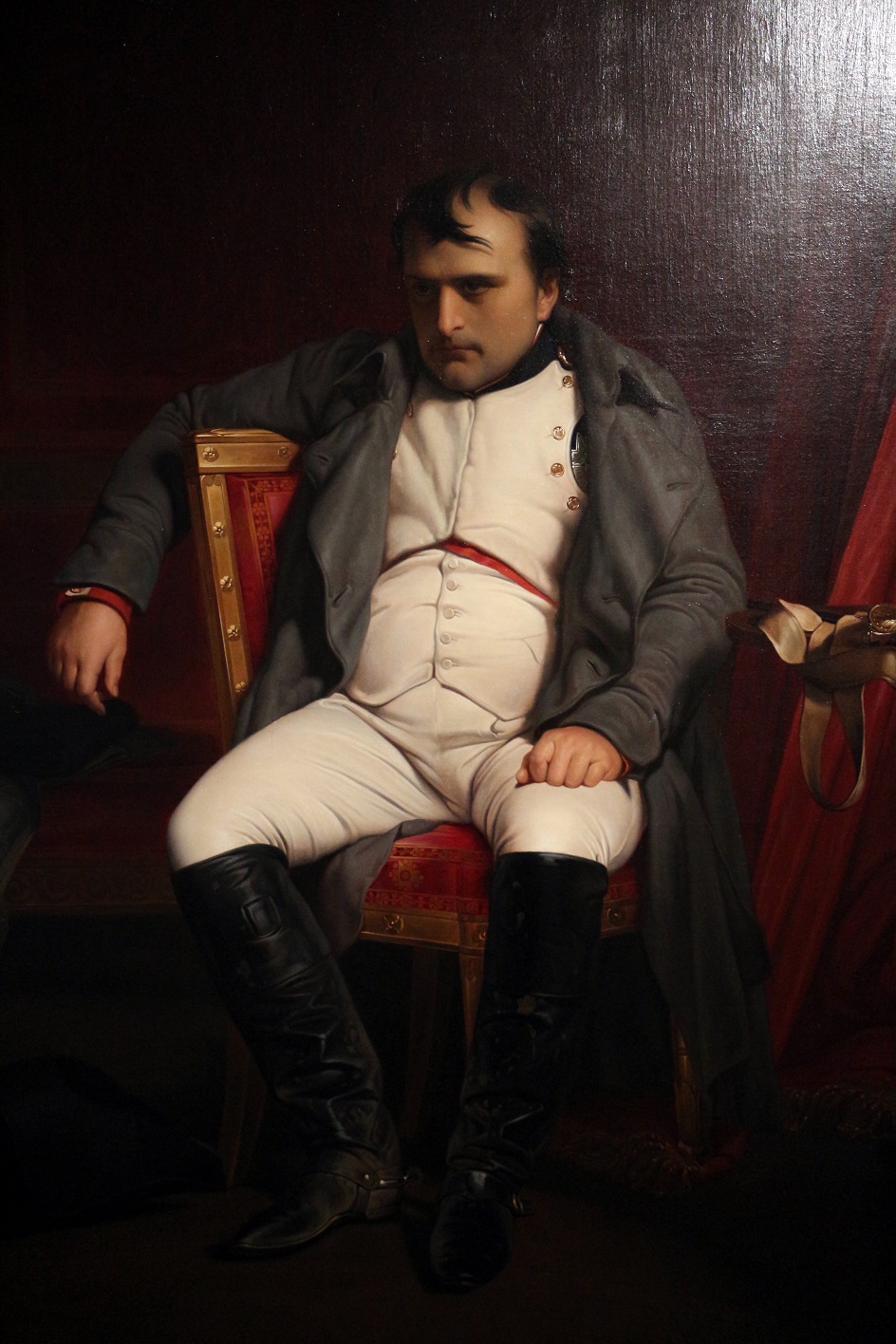 Поль Деларош Наполеон в Фонтенбло